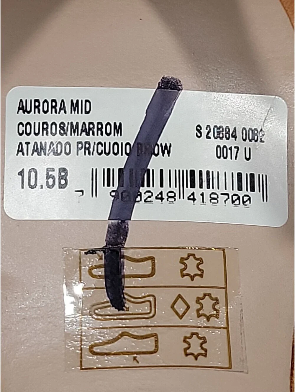 Schutz Womens Aurora Brown Leather Mid Heel Sandal Sz 10.5 B NEW $138